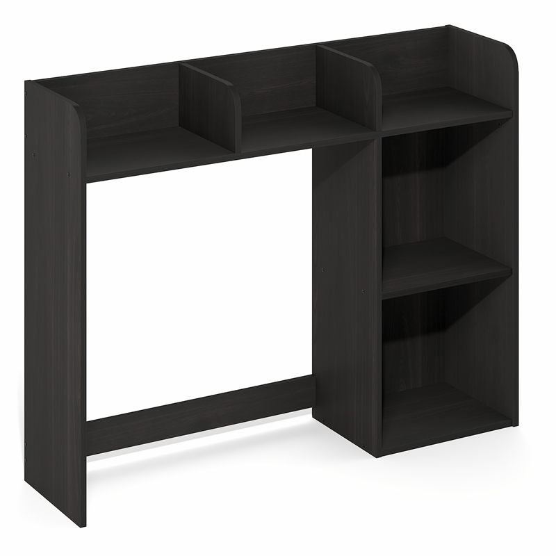 Furinno BASIC 5-Shelf Desktop Hutch Espresso