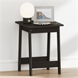 Furinno BEGINNING Square H-Legs Nightstand Easy Assembly Espresso
