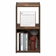 Furinno PELLI 2 Cube 2x1 Bookshelf 12.2 x 11.6 x 24.2 Amber Pine