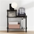 Furinno TURN-N-TUBE 3-Tier Open Nightstand Toolless Side/End Table Espresso