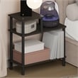 Furinno TURN-N-TUBE 3-Tier Open Nightstand Toolless Side/End Table Espresso