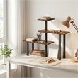 Furinno TURN-N-TUBE 3-Tier Adjustable Desktop Organizer. Amber Pine