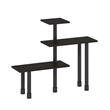 Furinno TURN-N-TUBE 3-Tier Adjustable Desktop Organizer. Espresso