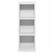 Furinno CUBIC 3-Cube Extra Thick Frame Closet Organizer with Open Shelf. White