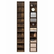 Furinno PASIR Set of 2. 10-Tier Bookcase with Open Shelf. Amber Pine