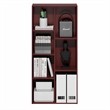 Furinno LUDER 7-Cube Bookshelf. Bookcase. 9.4 x 19.5 x 41.7. Dark Red