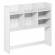Furinno CLASSIC 7-Shelf Desktop Hutch. Desk Organzier. White