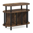 Furinno JAYA Record Player Stand. up to 180-185 Vinyl Records. Amber Pine