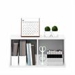 Furinno LUDER 2-Cube Open Shelves Bookcase. 11.6 x 12.2 x 24. White