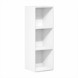Furinno LUDER 3-Cube Open Shelves Bookcase. 11.6 x 12.2 x 35.7. White