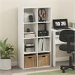 Furinno LUDER 8-Cube Open Shelves Bookcase. 11.6 x 23.9 x 47.4. White