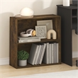 Furinno PASIR 2-Tier Open Shelves Bookcase. 9.5 x 24.6 x 23.7. Amber Pine