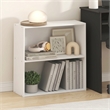 Furinno PASIR 2-Tier Open Shelves Bookcase. 9.5 x 24.6 x 23.7. White