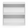 Furinno PASIR 2-Tier Open Shelves Bookcase. 9.5 x 24.6 x 23.7. White