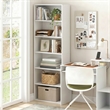 Furinno PASIR 6-Tier Open Shelves Bookcase. 11.6 x 24.6 x 71. White