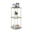 Furinno SIMPLISTIC Set of 2. 2-Tier Nightstand. Bedside Table. Sonoma Oak