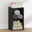 Furinno REED 2-Tier Open Shelf Closet Organizers/Storage. Blackwood