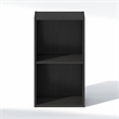 Furinno REED 2-Tier Open Shelf Closet Organizers/Storage. Blackwood