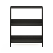 Furinno LADDER 3-Tier Ladder Bookcase. Storage Shelves. Espresso