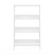 Furinno LADDER 4-Tier Ladder Bookcase. Storage Shelves. Storage Rack. White