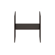 Furinno CUBICLE H-Shelf Cube Insert. Dark Oak (Does Not Fit IKEA Kallax)