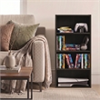 Furinno BASIC 4-Tier Open Shelf CD Rack & DVD Shelf. 7 x 17 x 35. Espresso
