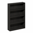Furinno BASIC 4-Tier Open Shelf CD Rack & DVD Shelf. 6 x 24 x 35. Espresso