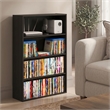 Furinno BASIC 4-Tier Open Shelf CD Rack & DVD Shelf. 6 x 24 x 35. Espresso