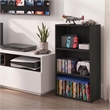 Furinno BASIC 3-Tier Cube Storage Organizer. 7 x 17 x 26. Espresso