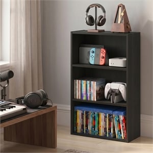 Furinno BASIC 3-Tier Cube Storage Organizer. 7 x 17 x 26. Espresso