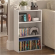 Furinno BASIC 3-Tier Cube Storage Organizer Open Shelf. 7 x 17 x 26. White