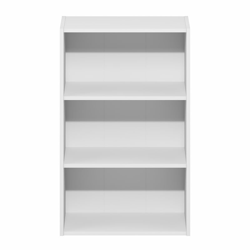 Furinno BASIC 3-Tier Cube Storage Organizer Open Shelf. 7 x 17 x 26. White