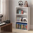 Furinno BASIC 3-Tier Cube Storage Organizer Open Shelf. 7 x 17 x 26. White