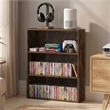 Furinno BASIC 3-Tier Cube Storage Organizer. 7 x 24 x 26. Amber Pine