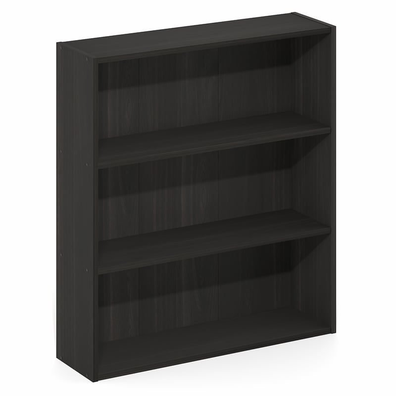 Furinno BASIC 3-Tier Cube Storage Organizer. 7 x 24 x 26. Espresso