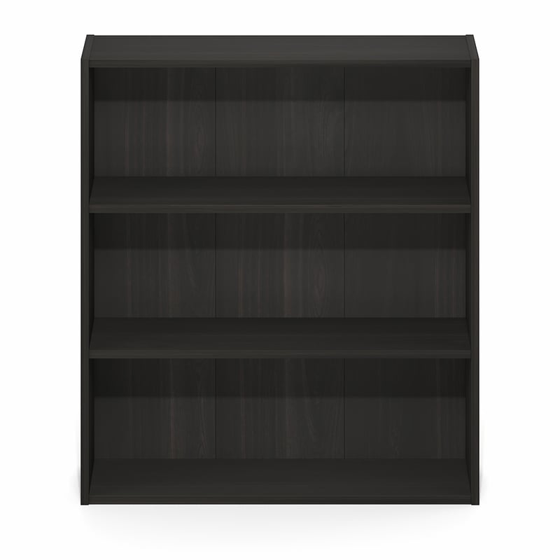 Furinno BASIC 3-Tier Cube Storage Organizer. 7 x 24 x 26. Espresso