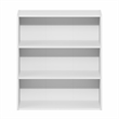 Furinno BASIC 3-Tier Cube Storage Organizer Open Shelf. 7 x 24 x 26. White