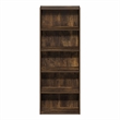 Furinno BASIC 5-Tier Cube Storage Organizer. 7 x 17 x 44. Amber Pine
