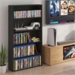 Furinno BASIC 5-Tier Cube Storage Organizer. 7 x 24 x 44. Espresso