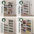 Furinno BASIC 5-Tier Open Shelf Cube Storage Organizer. 7 x 24 x 44. White