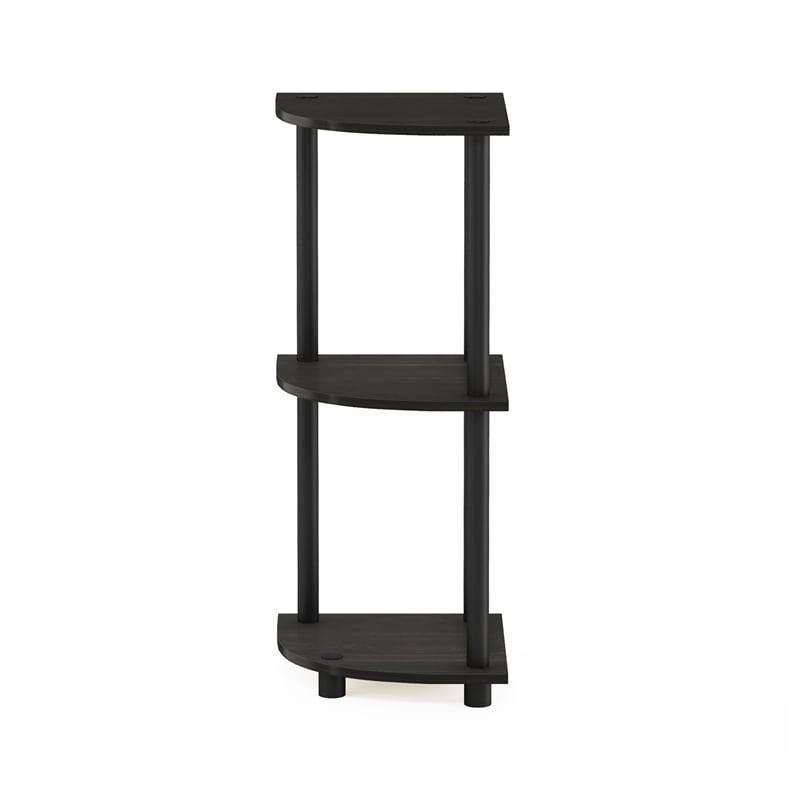 Furinno Turn-N-Tube 3-Tier Corner Closet Organizers/Storage. Espresso