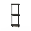 Furinno Turn-N-Tube 3-Tier Corner Closet Organizers/Storage. Espresso