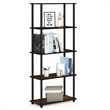 Furinno Turn-N-Tube 5-Tier Closet Organizers/Storage. Columbia Walnut