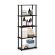Furinno Turn-N-Tube 5-Tier Toolless Closet Organizers/Storage. Espresso