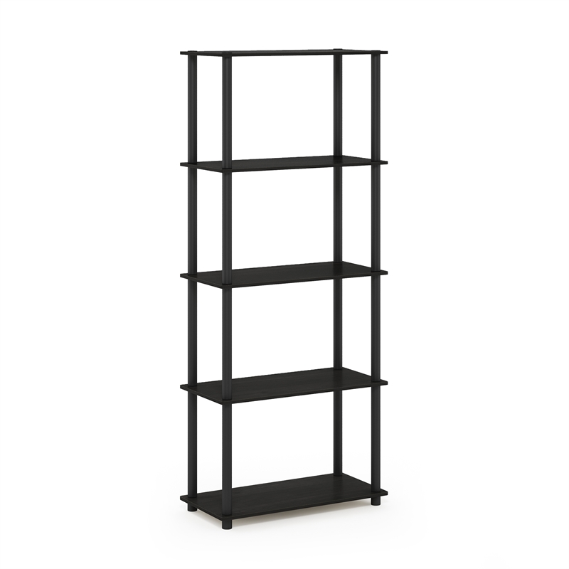 Furinno Turn-N-Tube 5-Tier Toolless Closet Organizers/Storage. Espresso