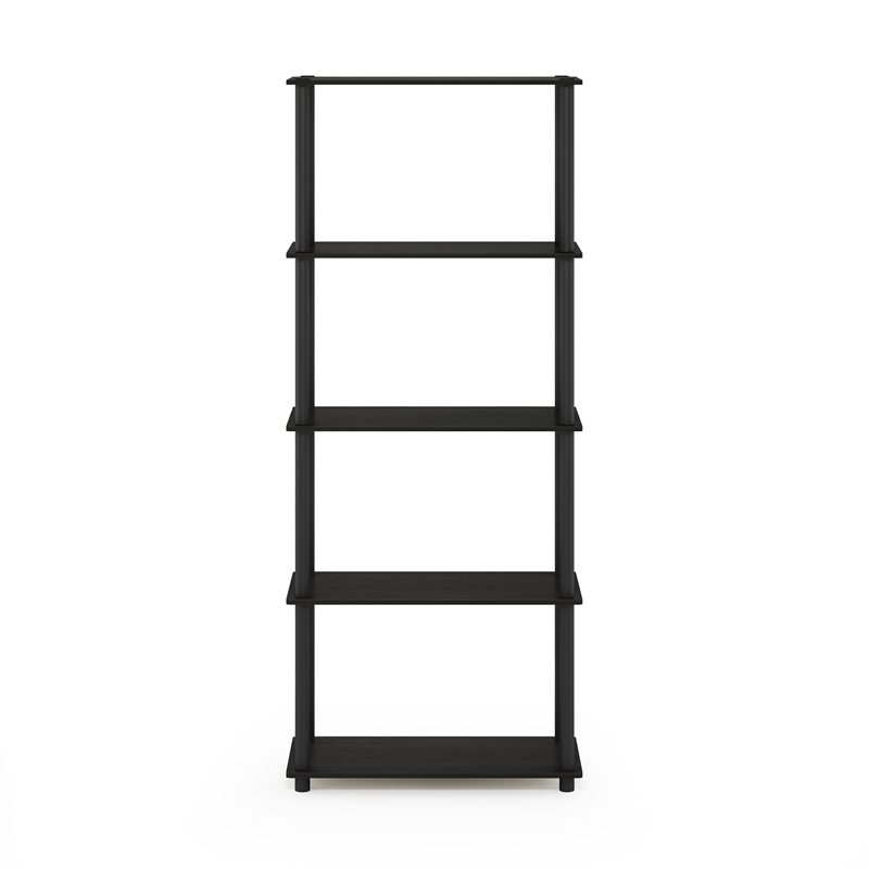 Furinno Turn-N-Tube 5-Tier Toolless Closet Organizers/Storage. Espresso