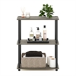 Furinno Turn-N-Tube 3-Tier Toolless Closet Organizers/Storage. French Oak