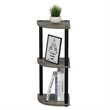 Furinno Turn-N-Tube 3-Tier Corner Closet Organizers/Storage. French Oak