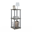 Furinno SIMPLISTIC Set of 2. 2-Tier Nightstand. Bedside Table. French Oak