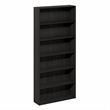 Furinno BASIC 6-Tier Open Shelf Cube Storage Organizer. Espresso